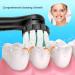 Toptheway Replacement Toothbrush Heads Compatible with Oral B Braun - 16 Pack, Black - Buy Online on GoSupps.com