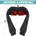 BOFEUNNG Shiatsu Neck and Back Massager with Heat - Deep Kneading Electric Massage Pillow for Fathers Day Gift - Buy Online on GoSupps.com