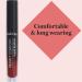 Isadora Liquid Lipstick - Comfort Matte Vegan & Perfume-Free - 64 Cranberry Love 4ml - Shop Internationally for Long-Lasting Color - Buy Online on GoSupps.com