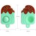 FATEORT Baby Teething Toy | Silicone Popsicle Shape Teether | BPA Free - Mint Green | Christmas Gift for Babies 6-12 Months - Buy Online on GoSupps.com