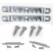 10 Pack Large Sawtooth Hangers with Screws for Canvas - Easy Hanging Solution - Buy Online on GoSupps.com