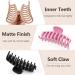 LuSeren Hair Clips for Women 4.3 Inch Large Hair Claw Clips for Women Thin Thick Curly Hair Big Matte Banana Clips Strong Hold Jaw Clips (Multi Color) Beige Pink Green Khaki Brown Black - Buy Online on GoSupps.com