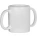 Dual Handle Mug (Double Grip Mug) to Aid Tremors  MICROWAVE SAFE  11.83 US Fl. Oz. (350 Ml)  BPA-FREE - WHITE Color - Buy Online on GoSupps.com