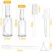 Buy Auauraint 5-Piece Transparent Spray Bottle Set - 2x50ml & 3x30ml - Fine Fog Atomizers with Filling Tools & Stickers - Reusable Perfume Duster for International Shipping - Buy Online on GoSupps.com