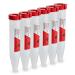 AdirMed Sharps Shuttle Container with Locking Mechanism - 6 Pack 6 Count (Pack of 1) Tubes