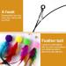 Movkzacv 12-Piece Interactive Cat Toy Set | Self-Employment Suction Cup Toys with Feathers | Multi-Colored & 2 Modes - Perfect for International Shipping - Buy Online on GoSupps.com