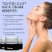 Age Neck Firming Cream 2PCS Lifting Neck Cream Lifting & Firming Neck Cream Anti-Aging Moisturizing Neck Cream Tightening Lifting Sagging Skin Tighten and Lift Neck Cream with Facial/Body Tool - Buy Online on GoSupps.com
