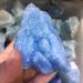 Crystal Large Size Natural Raw Aquamarine Quartz Crystal Rough Rock Gemstone Natural Gemstones and Minerals Suitable for Home Office Decoration FUZEGRDLI