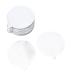Qcwwy Couvercles de Capsules Rechargeables 200 Pi ces Couvercles de Dosettes en Papier d'aluminium de 54 5 Mm de Dosettes de caf Portables Capsules Rechargeables de qualit