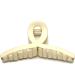 Large Matt Cross Hair Clip 13 cm Beautiful Women's Hair Clip Headpiece Elegant Hair Accessory (Cream) - Buy Online on GoSupps.com