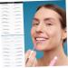 BIUDECO 2 Pairs Natural Brow Stickers Eyebrowsb Eyebrow Makeup Tools Eyebrow Stickers Patch Disposable Miss 21x15cm Black 003 - Buy Online on GoSupps.com