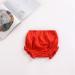 AYIYO Unisex Toddler Diaper Cover - Linen Bloomer Shorts 2Pcs for Newborn Babies 3-9 Months Red+White - Buy Online on GoSupps.com