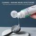 Tebinzi Tongue Cleaner - Effective Tongue Scraper for Adults & Kids | Travel-Friendly Oral Care for Fresh Breath - Black - Buy Online on GoSupps.com