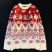 Yihaojia Christmas Sweatshirts for Women Cute Xmas Pattern Pullover Crewneck Long Sleeve Pullover Holiday Knit Tops Red#14 Large - Buy Online on GoSupps.com