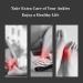 Buy SFKLYU Ankle Orthosis Support - Drop Foot Brace for Stroke & Tendon Injury - International Shipping Available - Buy Online on GoSupps.com
