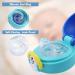 YOHKOH Weighted Straw Sippy Cup for Baby 4+ Months - PPSU Learner Cup with Handle - No Spill Soft Spout Transition Sippy Cup (6oz Blue) - Buy Online on GoSupps.com