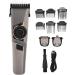Qukaim Hair Trimmer Electric Hair Clipper Trimmer Multifunctional Beard Trimmer with Digital Display Washable Fine Tuning for Home Salon - Buy Online on GoSupps.com