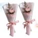 HOMSFOU 4 Pcs Rose Flower Flowers Bouquet Flower Soap Bouquet Gift Flower Bouquet Presents Artificial Bouquet Artificial Flower Bundles Bouquet of Flowers Artificial Carnation Roses - Buy Online on GoSupps.com