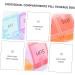 Mini Pill Organizer - 2pcs Daily Medicine Storage Box | Portable Pill Holder for Purse & Weekly Use - Buy Online on GoSupps.com