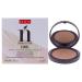 PUPA Milano Natural Side Compact Powder 003 Warm Beige - Blurring Matte Pressed Powder - Lightweight Coverage for a Radiant Poreless Complexion - With Texture-Smoothing Jojoba Oil - 0.28 oz