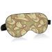 Cowboy Hats Western Eye Mask for Sleep Light Blocking Funny Sleeping Mask with Adjustable Strap Soft Lightweight Eye Cover Blindfold for Men Women Work Travel Naps