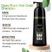 Instant Black Hair Shampoo 14.1 fl oz (400 ml) gentle botanical formula - ammonia free - unisex hair color shampoo - quick and easy - 100% white hair coverage - lasts 30 days 3-in-1 black hair color (Bottle) - Buy Online on GoSupps.com