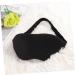 Beaupretty 3D Eyeshade Sleep Mask - Blindfold for Sleeping Blockout Eye Cover with Lemon Cocktail Straws - Comfortable Black Sleep Masks for Travel & Home Use - Buy Online on GoSupps.com