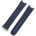 Neyens 20mm rubber clock band for Omega Seamaster 300 AT150 de Ville Speedmaster Silicon Arm Band Replacement Armand Clock Accessories Part 2 Gold Buckle