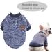 Warm Dog Sweater - Winter Pet Clothing for Small & Medium Dogs | Cozy Gray & Dark Blue Sweaters - Buy Online on GoSupps.com