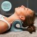 Snoozly Neck Relief Coach | Premium Chiropractic Neck Support Pillow for Cervical Spine Comfort & Travel - Buy Online on GoSupps.com