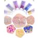 GL-Turelifes Chunky Glitter Gel 50ml - Blue Festival Cosmetic Glitter for Face, Hair, Nails, and Makeup - Long Lasting and Easy to Apply/Remove - Buy Online on GoSupps.com