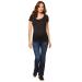 Motherhood Maternity Women's Jeans 1X Dark Wash