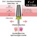 C & I 5 in 1 Tapered Shape Nail Drill Bit XF - Professional Cross Teeth Edition for Nail Manicure Machine - Buy Online on GoSupps.com