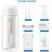 BIXDO Retractable Water Dental Flosser | Portable Cordless Oral Irrigator | 3 Pressure Modes | IPX7 Waterproof | Rechargeable for Gum & Orthodontic Care | Home & Travel Friendly - Buy Online on GoSupps.com