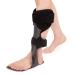 GHORTHOUD Carbon Fiber AFO Brace Lightweight Ankle Foot Orthosis AFO Rehabilitator Foot Drop Brace for Drop Foot Ankle Instability or Limb Spasticity (Large-Left)