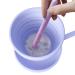 Makeup Brush Cleaner Bowl Multifunctional makeup sponge cleaner bowl Reusable and durable makeup cleaner bowl sponge For Powder Pads Sponges