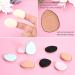 16-Piece Mini Powder Puff Triangle Finger Makeup Set - Soft Beauty Face Setting Sponge Pack for Mineral Loose Powder - Body & Face Cosmetic Foundation Sponge - Wet & Dry Makeup Tool - Buy Online on GoSupps.com
