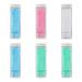 Toothpick plastic 240 Colored tooth sticks double -sided toothpick soft box toothpick plastic toothpicks Suitable for older humans and children - white pink green blue