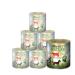 Dehner Best Nature Dog food wet food free of grain for adult dogs beef / rice / thistle oil 6 x 800 g can (4.8 kg) adult beef and rice with thirting oil 800 g (6 Pack)