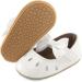 LACOFIA Baby Girls Anti-Slip Bowknot Mary Jane Shoes | 12-18 Months | White - Buy Online on GoSupps.com