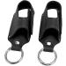 Asthma Inhaler Carrying Holder Portable PU Leather Protective Asthma Inhaler Holder for Outdoor Use (Black) - Buy Online on GoSupps.com