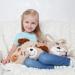 Green Woodpecker Rabbit Thermal Pillow - Washable Cherry Stone Cuddly Toy for Children | Heat Relief for Abdominal Pain & Cold - Buy Online on GoSupps.com