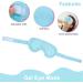 SOIMISS Sky-Blue Sleep Eye Mask | Hot Cold Compress Pack for Puffy Eyes, Headaches, Migraines | Women Men | Sinus & Tension Relief - Buy Online on GoSupps.com