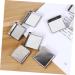 FOMIYES 60pcs Square Magnets Metal Pans for Eyeshadow Watercolor Plate Aluminum Plate Iron Plate M As Shown - Buy Online on GoSupps.com