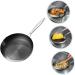 ABOOFAN Work on Pans Griddle Pan Non Stick Cooking Utensils Flat Skillet Honeycomb Wok Everyday Pan Wok Stir-Fry Pan Frying Pan/pan Accessories with Wok Household China 26c Stainless Steel - Buy Online on GoSupps.com