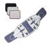 GUANGLU Back Support Belt Lower Back Support Strap Back Reliever Spinal Belt for Men Women Lower Back Brace Waist Support Belt for Gym Fitness Blue P