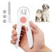 Adiwo nail clippers with LED light for dogs for cats 2-in-1 claw scissors and dog lifting with nail file and spray-resistant Protection device for dogs cats and other pets pink