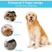 Grooming Gloves for Dogs & Cats - Massage & Cleaning Brush - Rubber Pet Grooming Tool - Pink - Buy Online on GoSupps.com