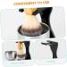 Premium Shaving Set for Men - Brush & Stand | Black Suits Acrylic | Perfect Barber Hair Removal Accessories - Buy Online on GoSupps.com