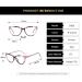 SERONI Cat Eye Blue Light Blocking Glasses - TR90 Frames for Men & Women | Anti-UV 56mm Leopard Design - Buy Online on GoSupps.com